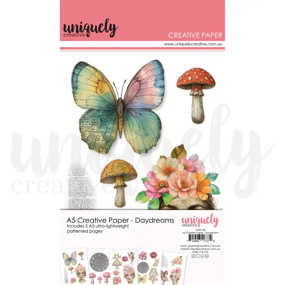 Uniquely Creative A5 Creative Paper - Daydreams