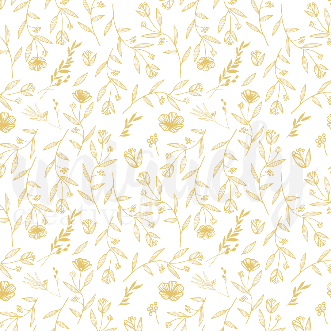 Uniquely Creative 12 x 12 Botanical Foil Acetate