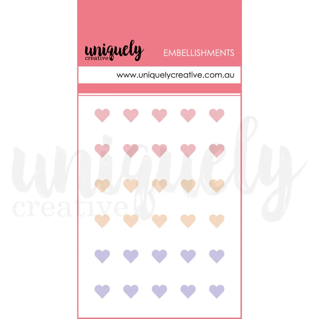 Uniquely Creative Romantic Dew Drop Heart Stickers