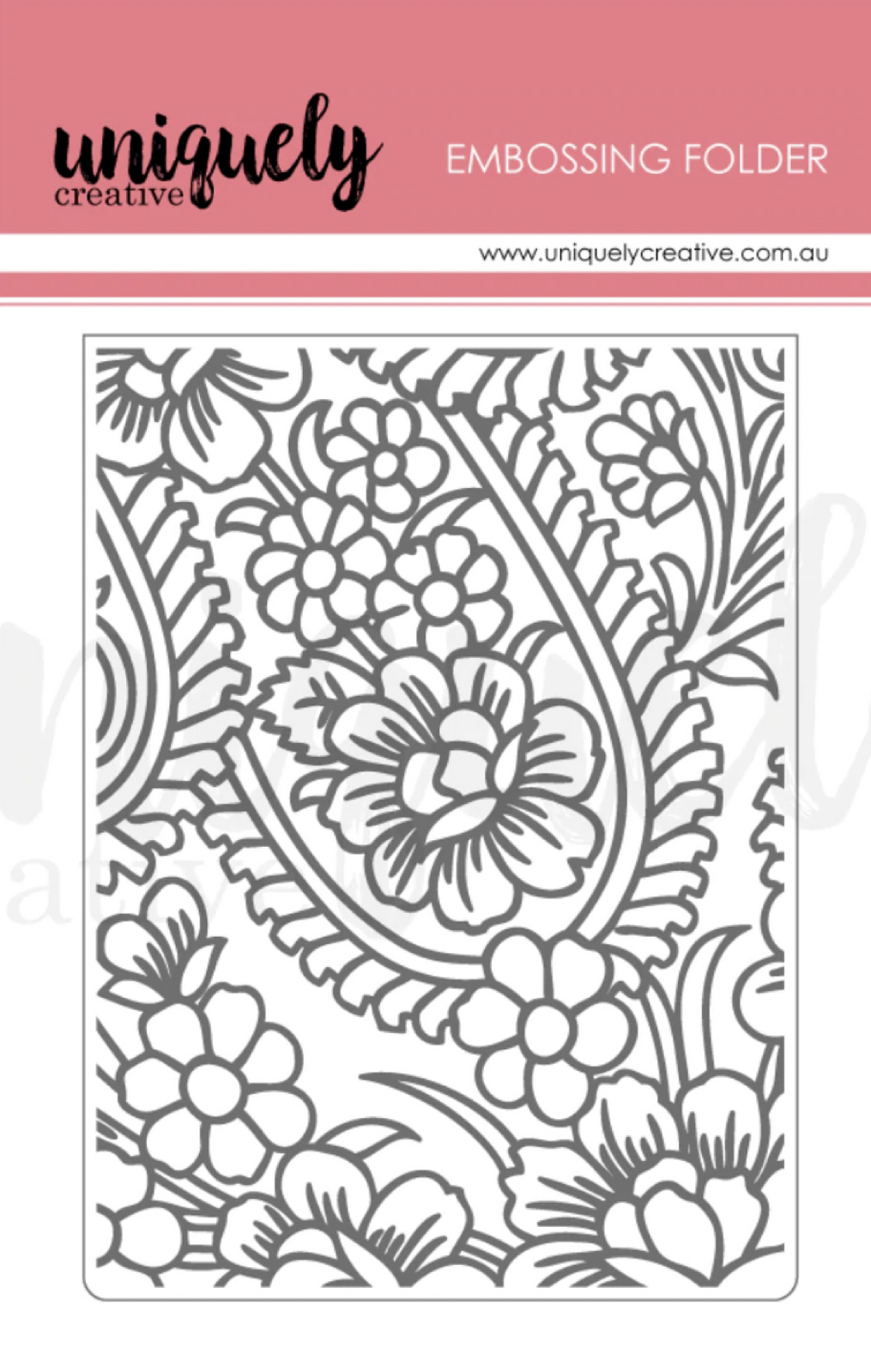 Uniquely Creative Embossing Folder Captivating 10.5cm x 14.5cm