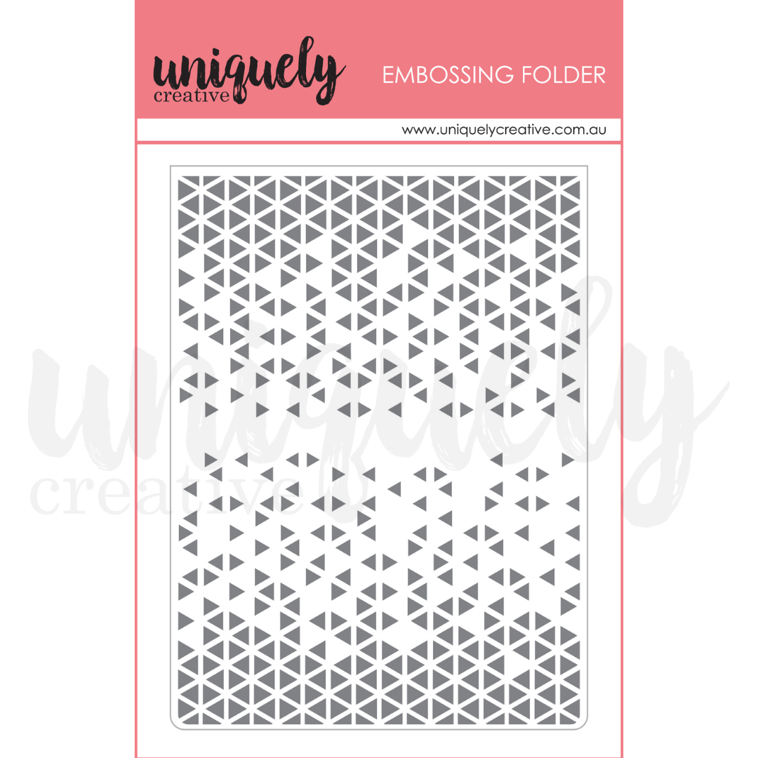 Uniquely Creative Embossing Folder Dazzle 10.5cm x 14.5cm