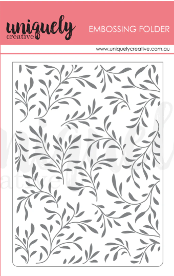 Uniquely Creative Embossing Folder Foliage 10.5cm x 14.5cm