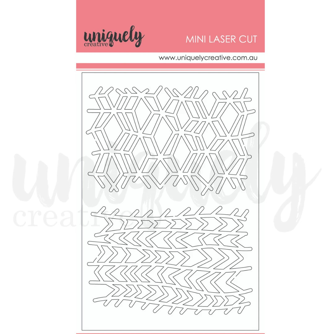 Uniquely Creative Happy Mail White Chipboard Laser Cut