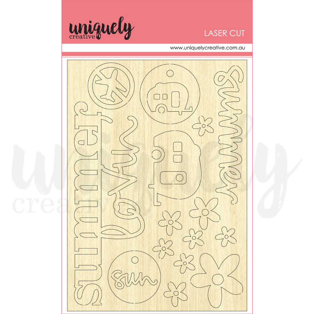 Uniquely Creative Summer Holiday Wooden Laser Cut