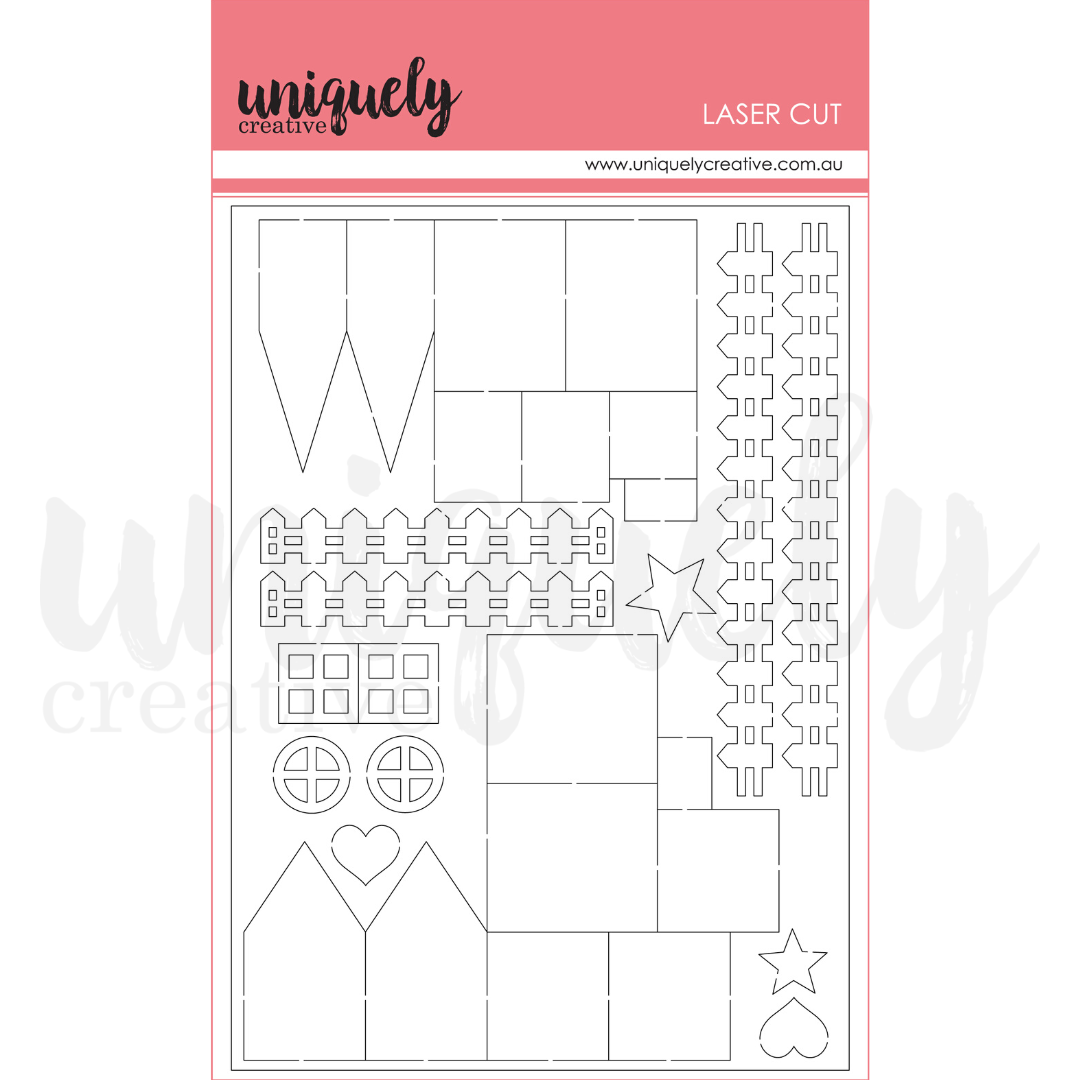 Uniquely Creative Tiny House 4 Laser Cut