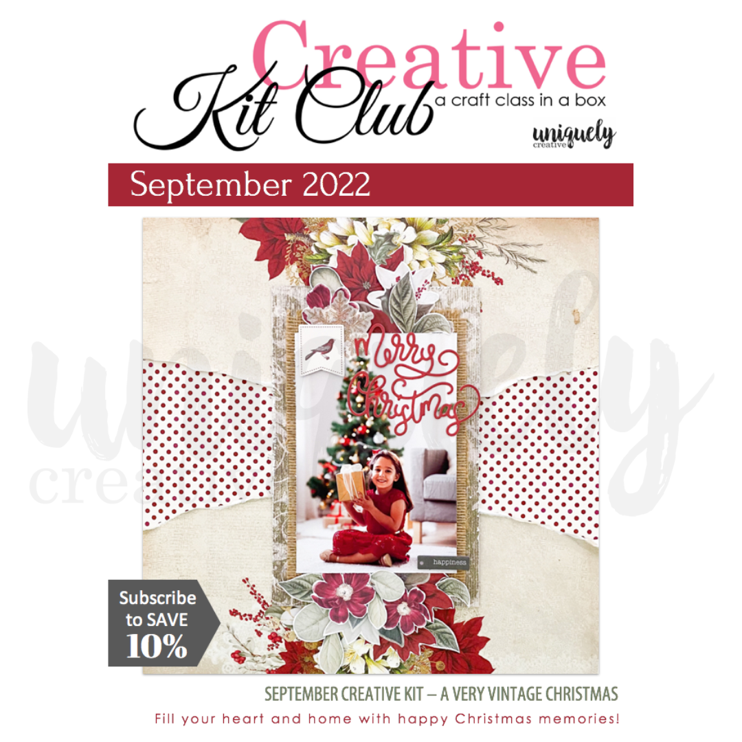 Uniquely Creative Mag September 2022 A Very Vintage Christmas