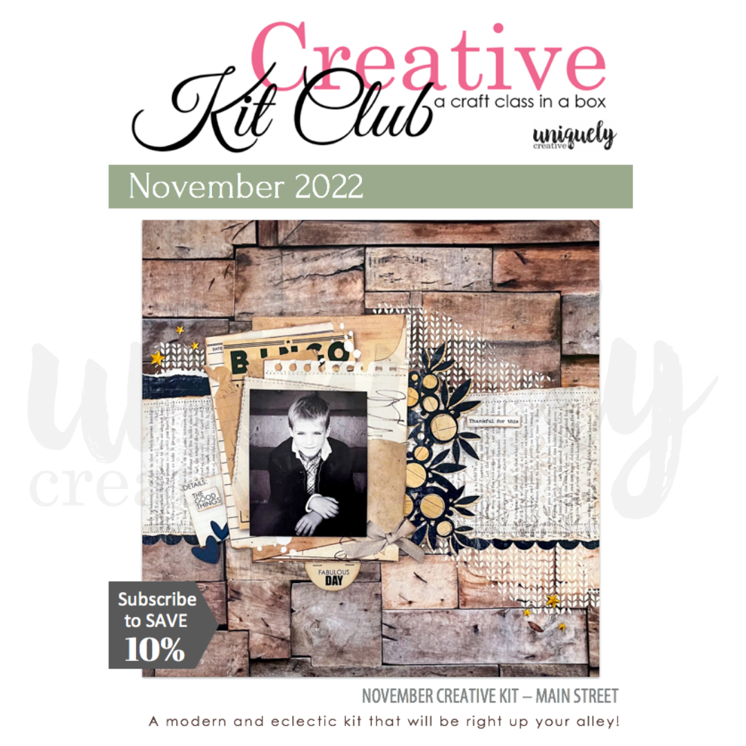 Uniquely Creative Mag November 2022 Main Street