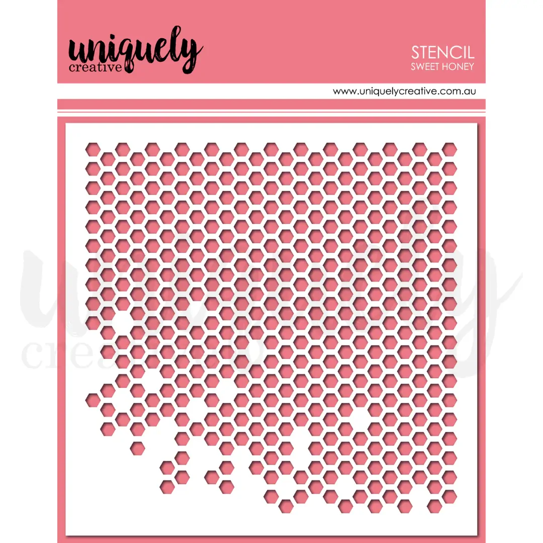 Uniquely Creative Sweet Honey Stencil