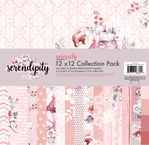 Uniquely Creative 12x12 Cardstock 210gsm Serendipity Collection