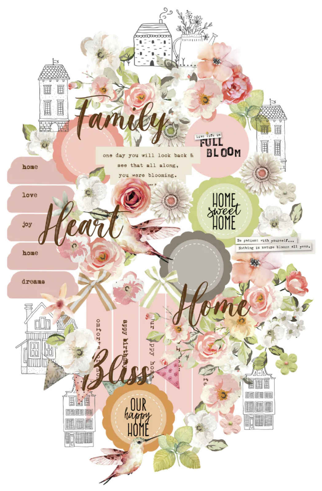 Uniquely Creative Die Cuts Full Bloom Creative Cuts