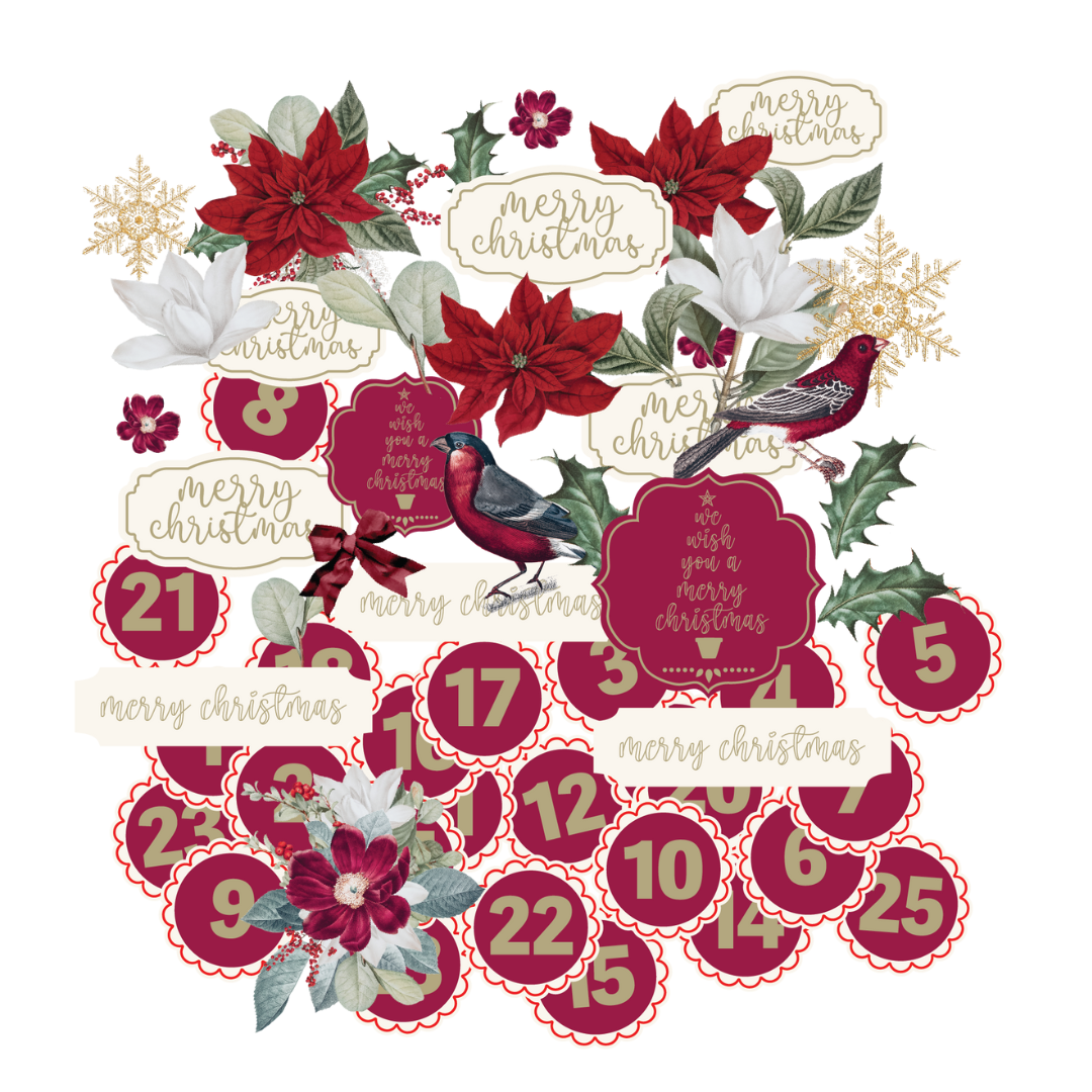 Uniquely Creative A Very Vintage Christmas Mixed Creative Cuts