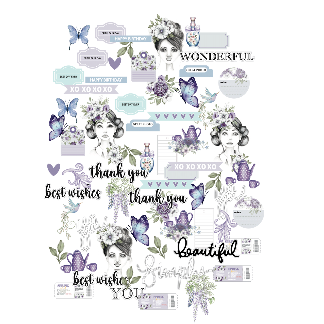 Uniquely Creative Die Cuts Wisteria Lane Creative Cuts