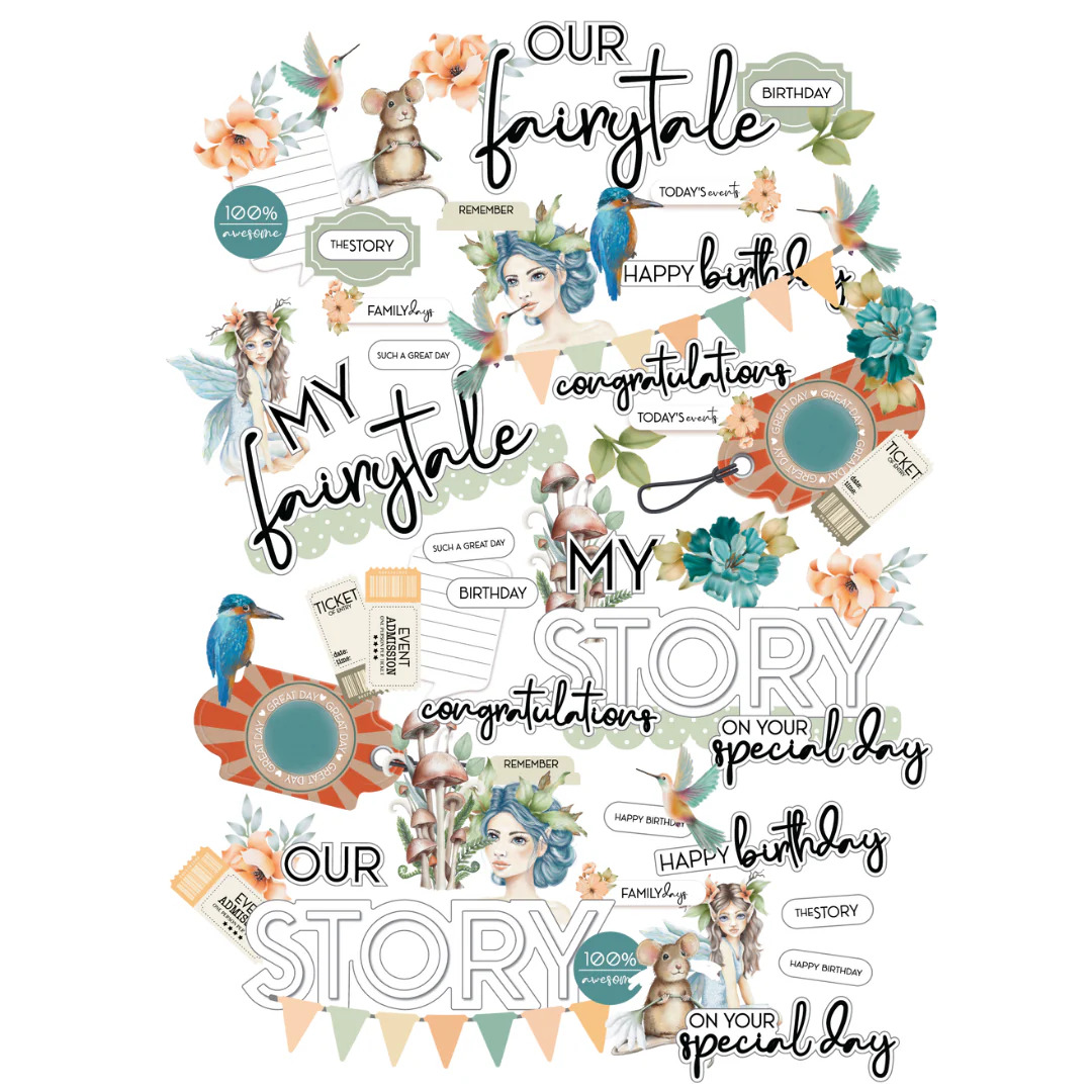 Uniquely Creative Die Cuts Enchanted Forest Creative Cuts