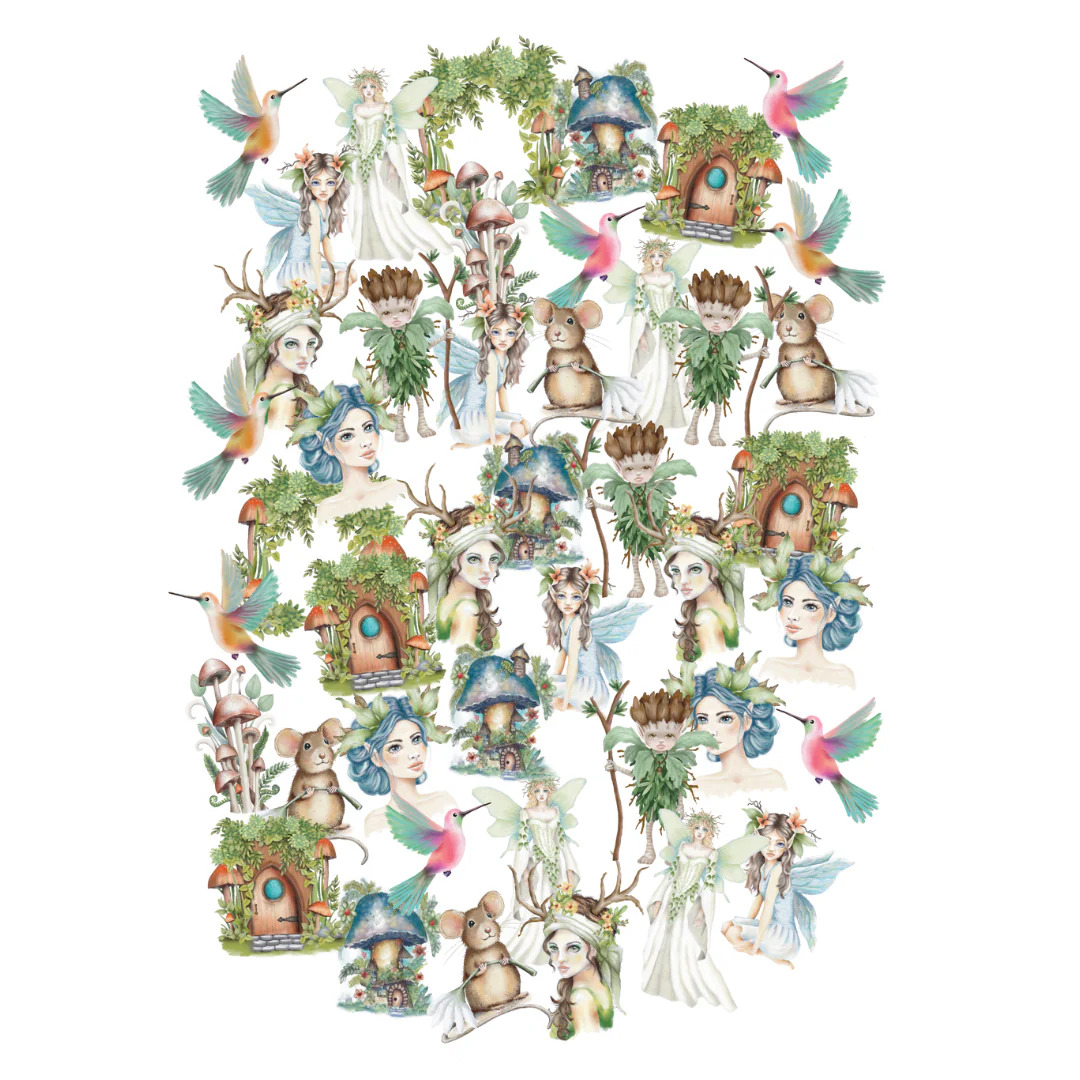 Uniquely Creative Die Cuts Enchanted Forest Vellum Creative Cuts