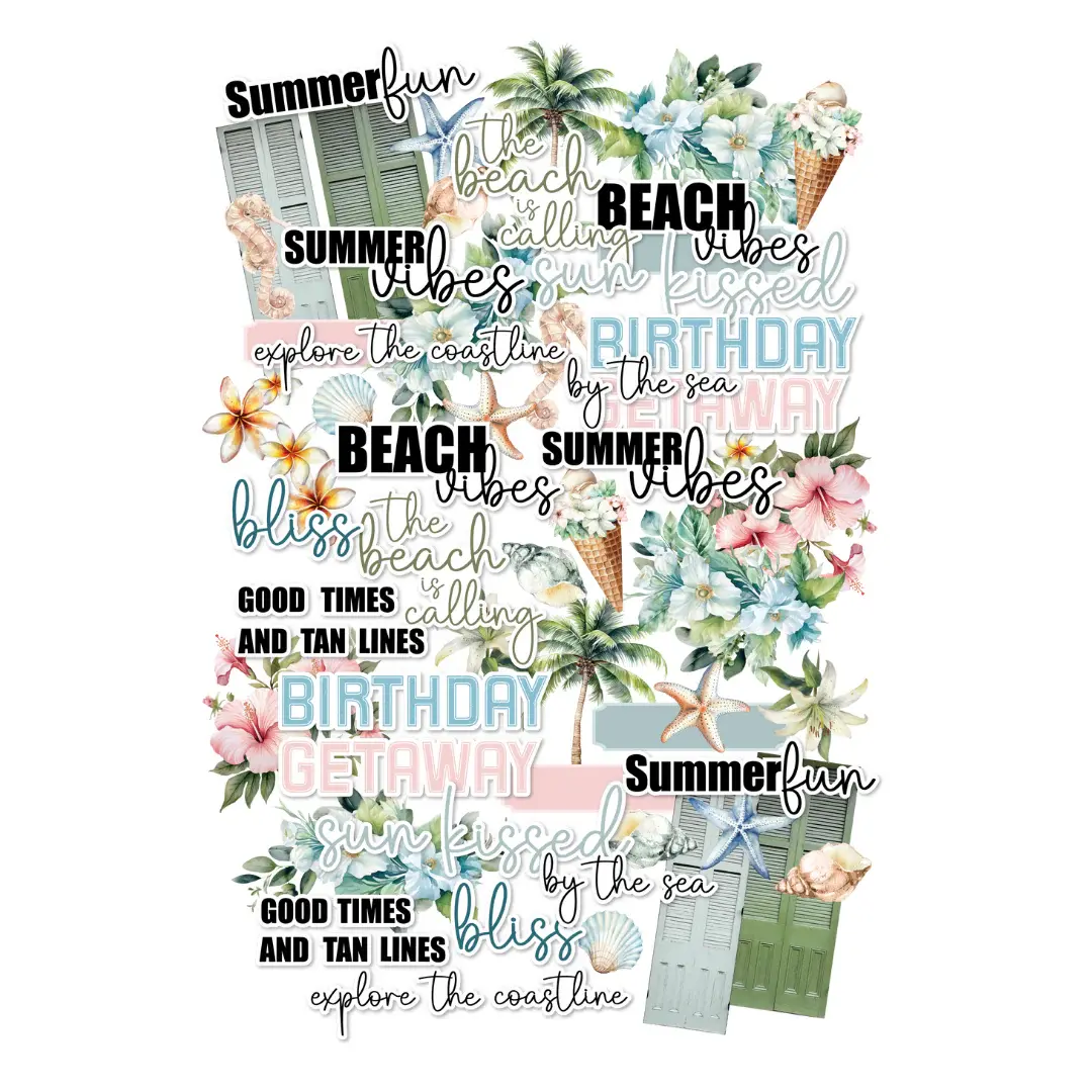 Uniquely Creative Die Cuts Coastal Bliss Creative Cuts