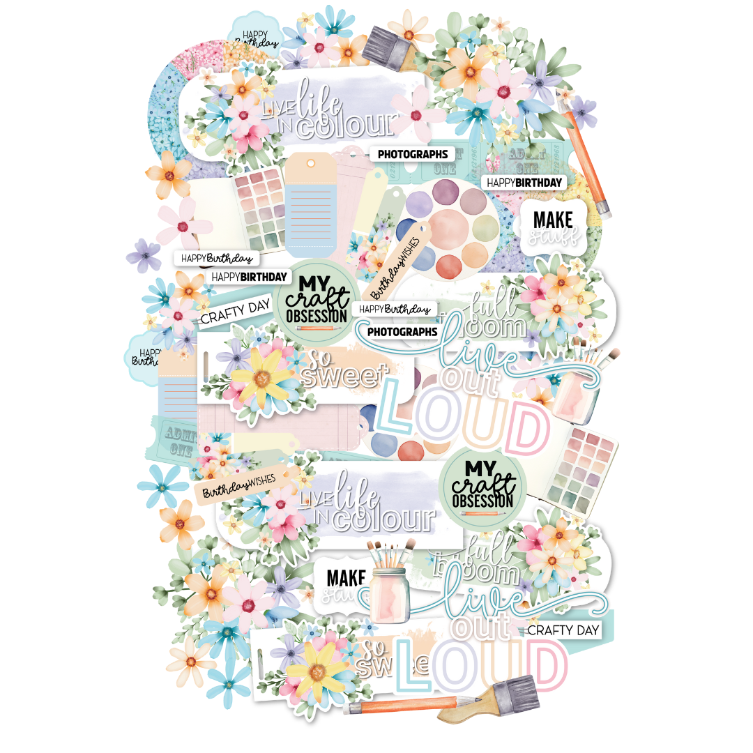 Uniquely Creative Die Cuts Colour Crush Creative Cuts