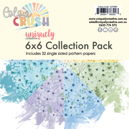 Uniquely Creative 6x6 Cardstock 210gsm Colour Crush