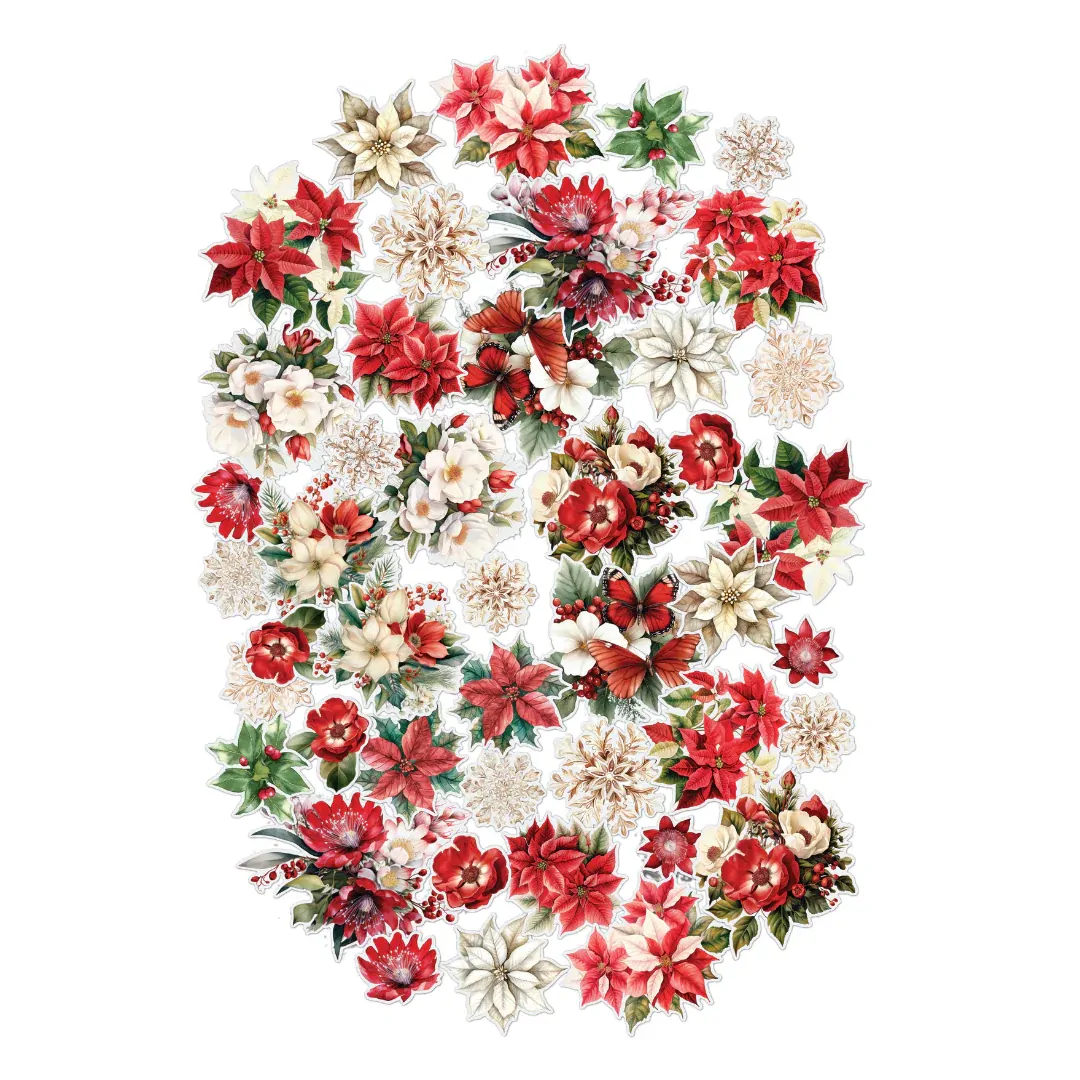 Uniquely Creative Die Cuts Home For Christmas Vellum Creative Cuts