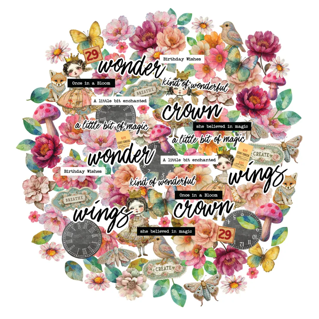 Uniquely Creative Die Cuts Dressed in Daydreams Creative Cuts