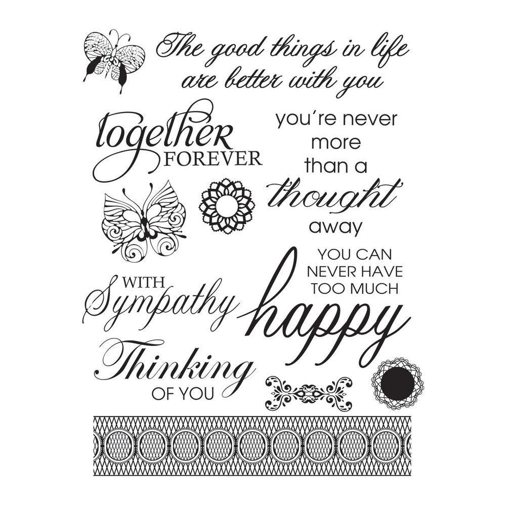 Ultimate Crafts Stamp Ooh La La - Happy Lives