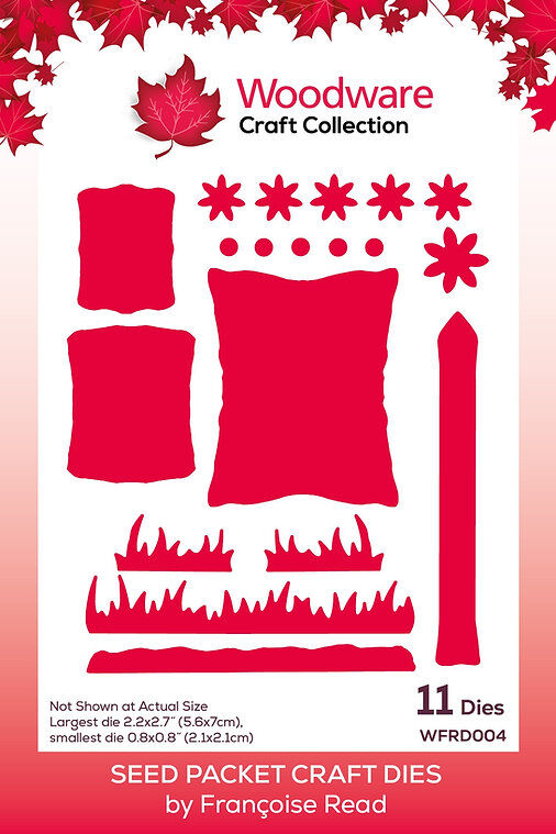 Woodware Seed Packet Craft Dies by Françoise Read