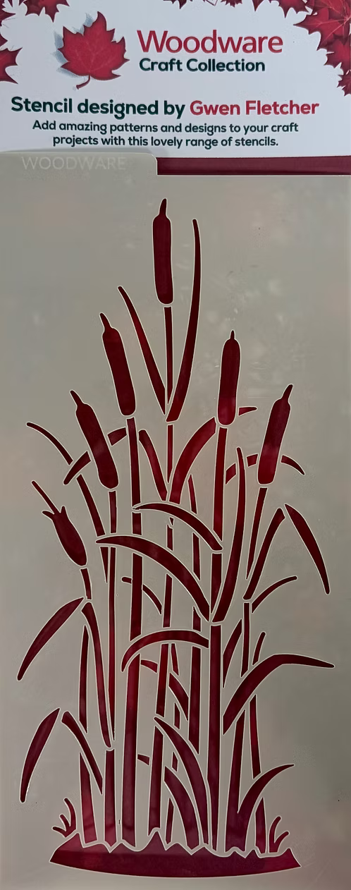 Woodware Nature's Velvet DL Stencil By Gwen Fletcher