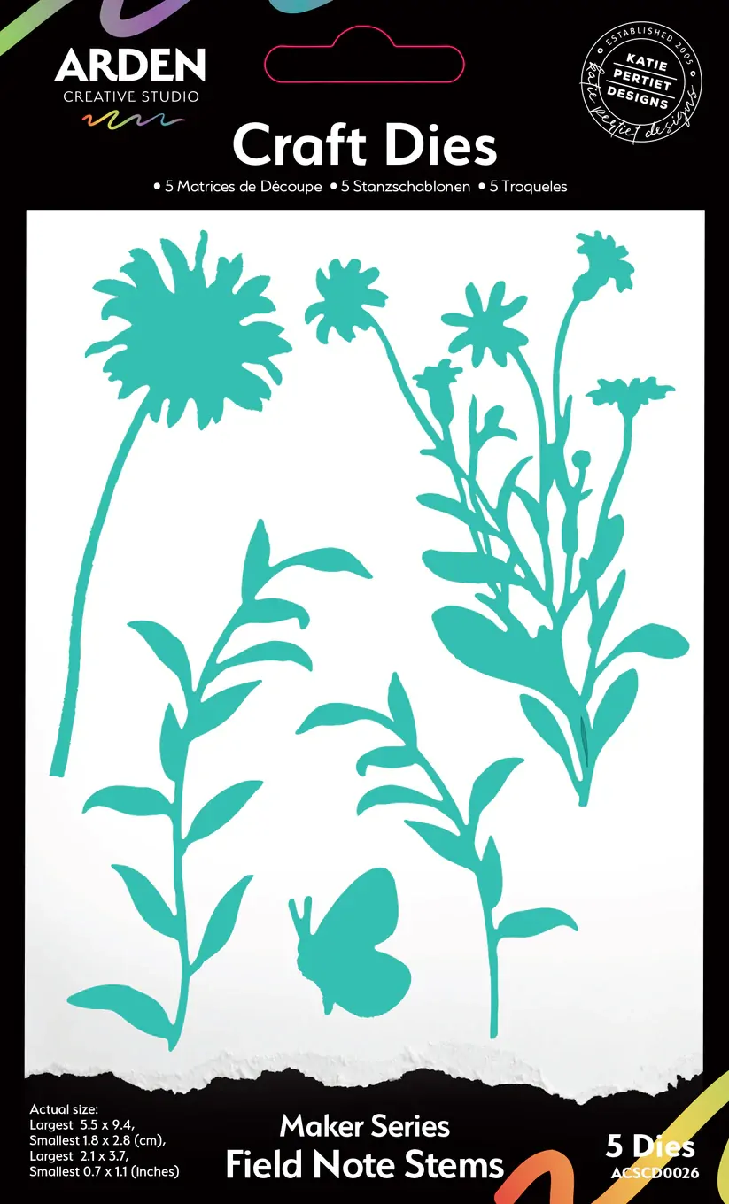 Arden Creative Craft Dies - Maker Series - Field Notes Stems