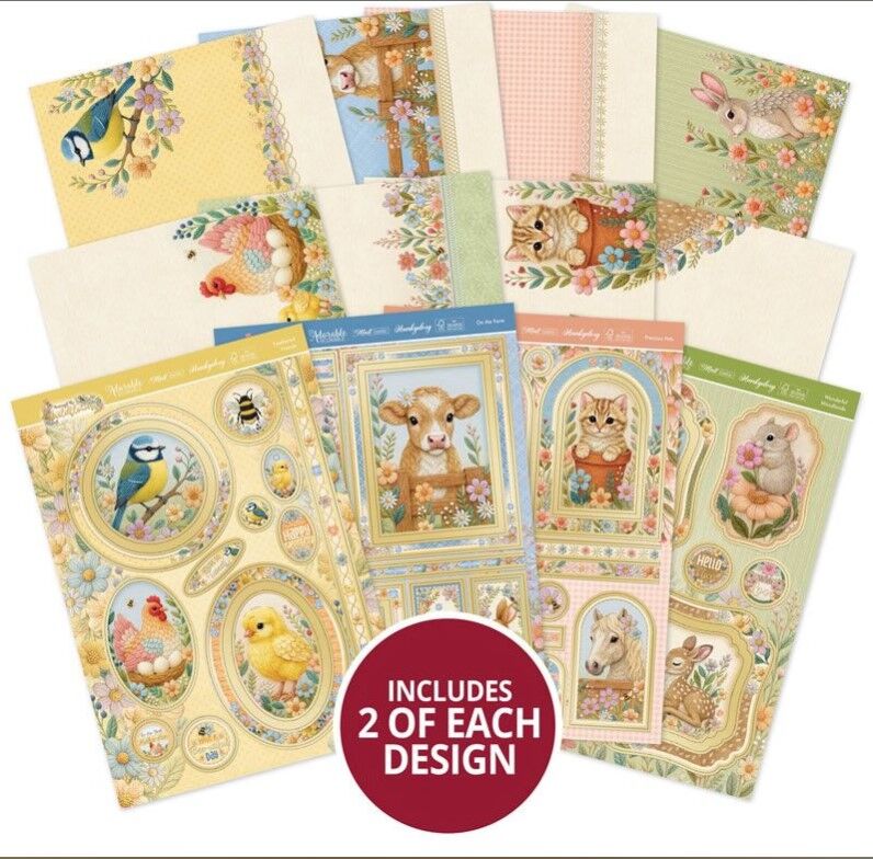 Hunkydory Crafts Amongst the Wildflowers Luxury Topper Collection