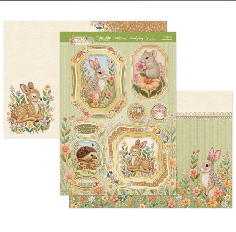 Hunkydory - Wonderful Woodlands Luxury Topper Set