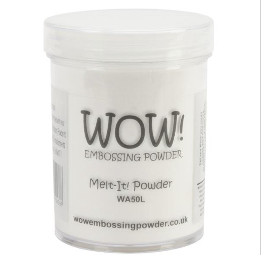 WOW! Embossing Powder 160ml LARGE Melt it! Powder