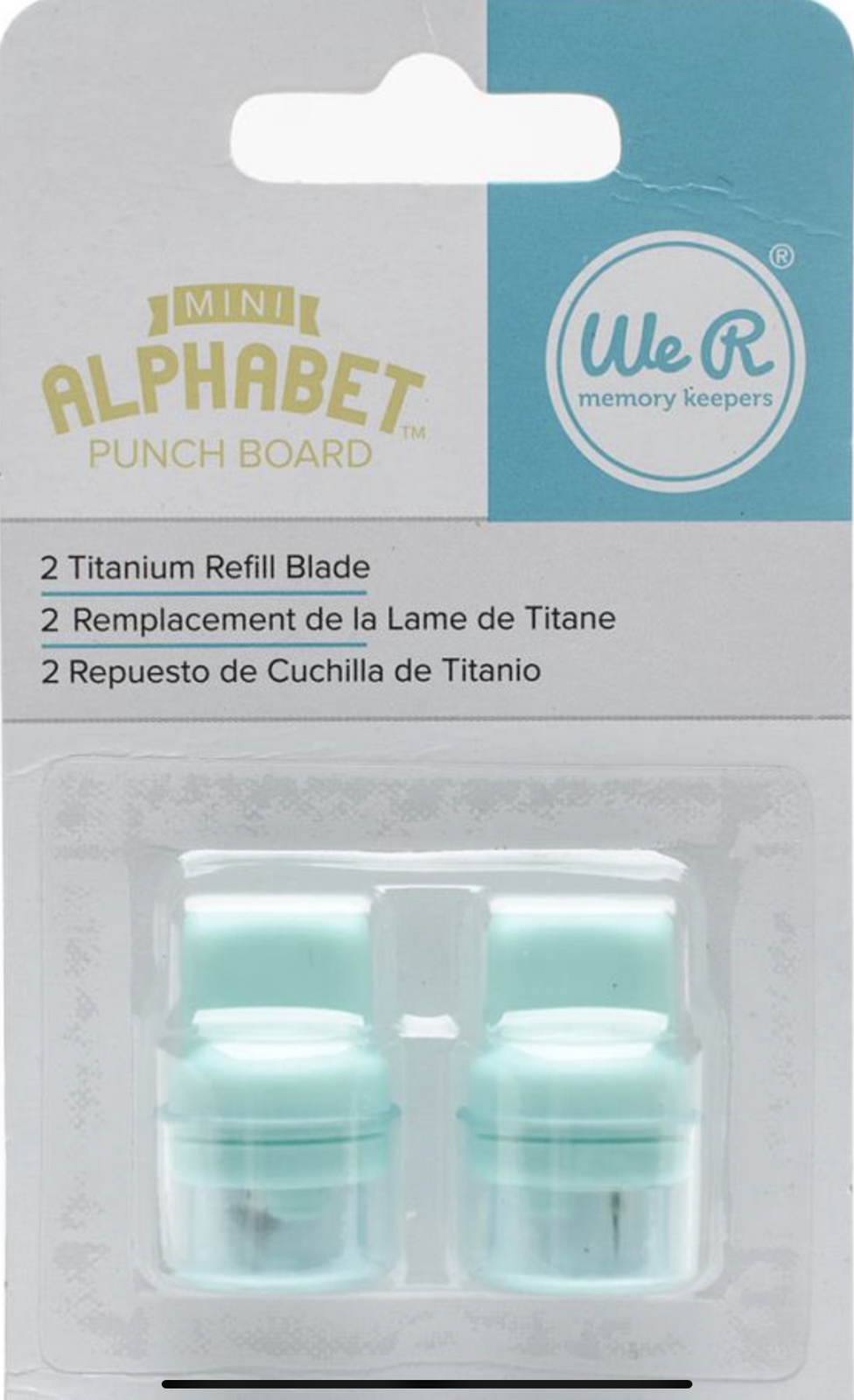 We R Memory Keepers MiINI Alphabet Score Board Replacement Blades