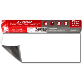 X-Press It Transfer Paper Graphite 432mm x 3.7m Roll