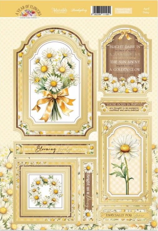 Hunkydory April - Daisy Luxury Topper Sheet