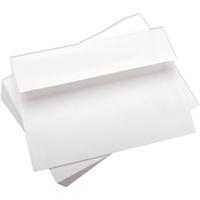 Leader Paper 100 White Envelopes 4 3/8 x 5 3/4 Envelopes A2