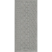 Starform Sticker Sheet 4 x 9 Inch Corners 2 Silver