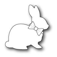 Poppystamps Die - Frilly Bunny 1149 