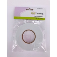 CraftEmotions Foam Tape 2mm x 12mm x 2m