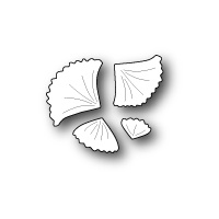 Poppystamps Die Little Gingko Leaves 1442 