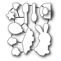 Poppystamps Die Cupcake Party die set 1463 