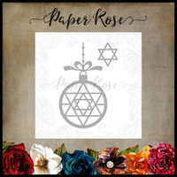 Paper Rose Dies Star Ornament Layer 1 17754