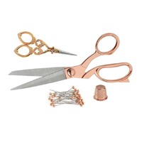 Birch Creative Premium Scissors Set 4pc ROSE GOLD