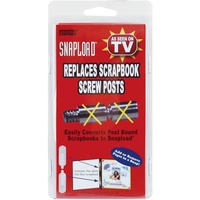 Snap Load Scrapbook & Photo Album Retro Fit Kit SnapLoad Replaces Screw Posts 