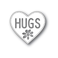Poppystamps Die Hugs Heart 2299