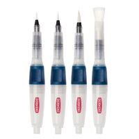 Derwent Push Button Waterbrush Set 4/pk