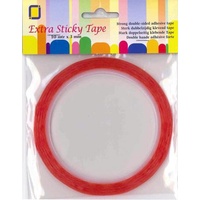 Extra Sticky Tape Double-Sided 3mm x 10m 