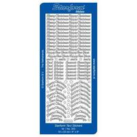 Starform Sticker Sheet Miscellaneous Christmas Gold