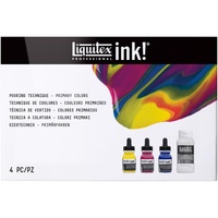 Liquitex Pouring Technique Primary Colours Set 4pc