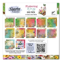 3Quarter Designs - Fluttering Wings - 6x6 Pack