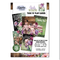 3Quarter Designs - Girls Weekend - Tuck n Play Cards