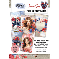 3Quarter Designs - Love You - Tuck n Play Cards